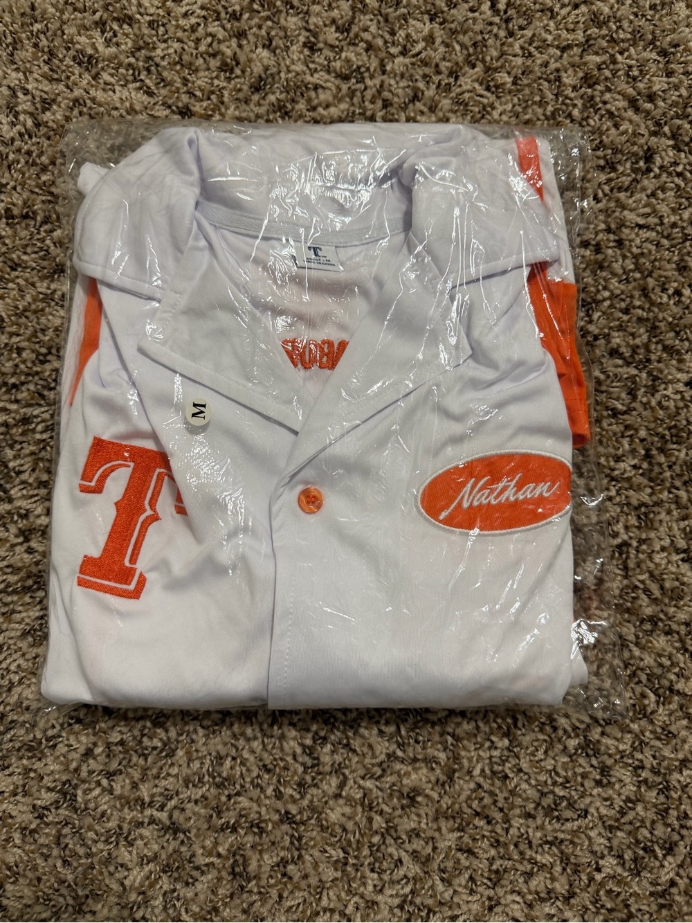Texas Rangers Whataburger Theme Night Jersey - Nathan Eovaldi